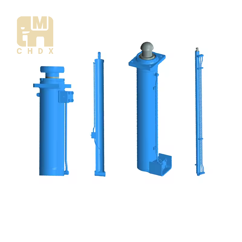 Robust Hydraulic Unit Three Point Hitch Customized Oil Pressure Cylinder Stage Equipment Long Service Life Hydraulic Cylinder