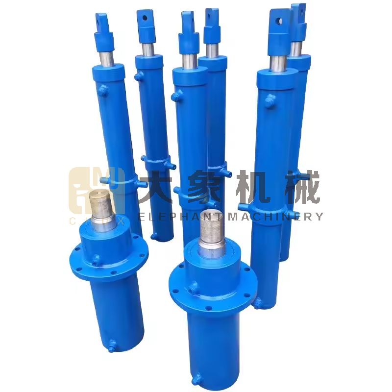 Rotary Mobile Jack Zinc Die Casting Equipment High Pressure Piston Rod Seal Kit Chrome Tube Hydraulic Cylinder