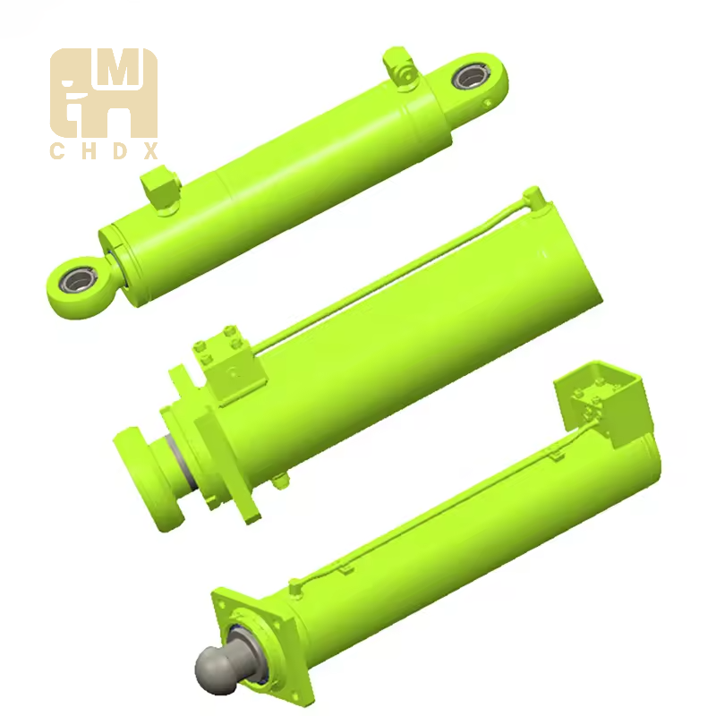 Easy Maintenance Fork Lift Arm Customized Oil Pressure Cylinder Cutterbar Lift Controlled Movement Hydraulic Cylinder