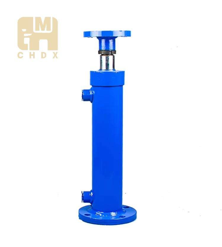 Arab Market Heavy Load Power Unit Brick Press Compaction System Wear Resistant Trunnion Mount Oil Pressure Hydraulic Cylinder