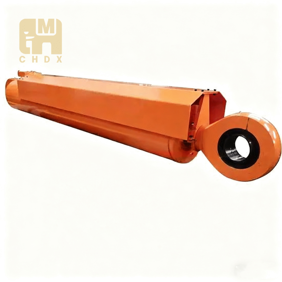Machined Components Dredging Double Acting Customized Oil Pressure Cylinder Digging Elevator Accessory Hydraulic Cylinder