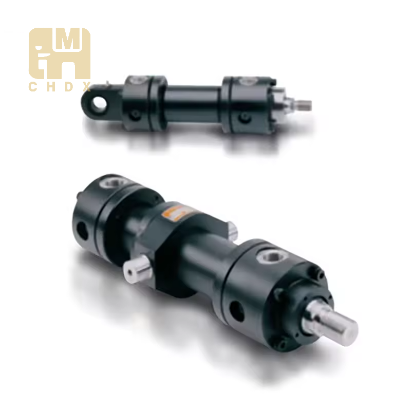 Robust Angling Cylinder Crane Customized Oil Pressure Cylinder Tipping Cylinder Long Lasting Hydraulic Cylinder