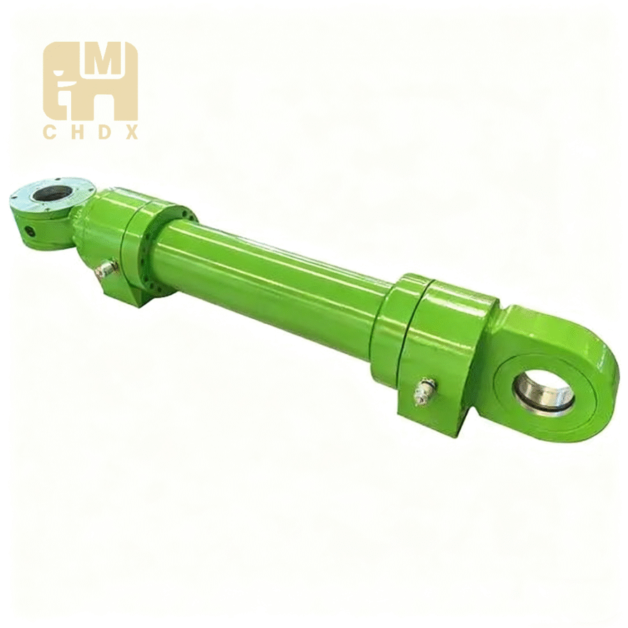 High Force Lift Cylinder Double Acting Customized Oil Pressure Cylinder Angling Cylinder Stable Operation Hydraulic Cylinder