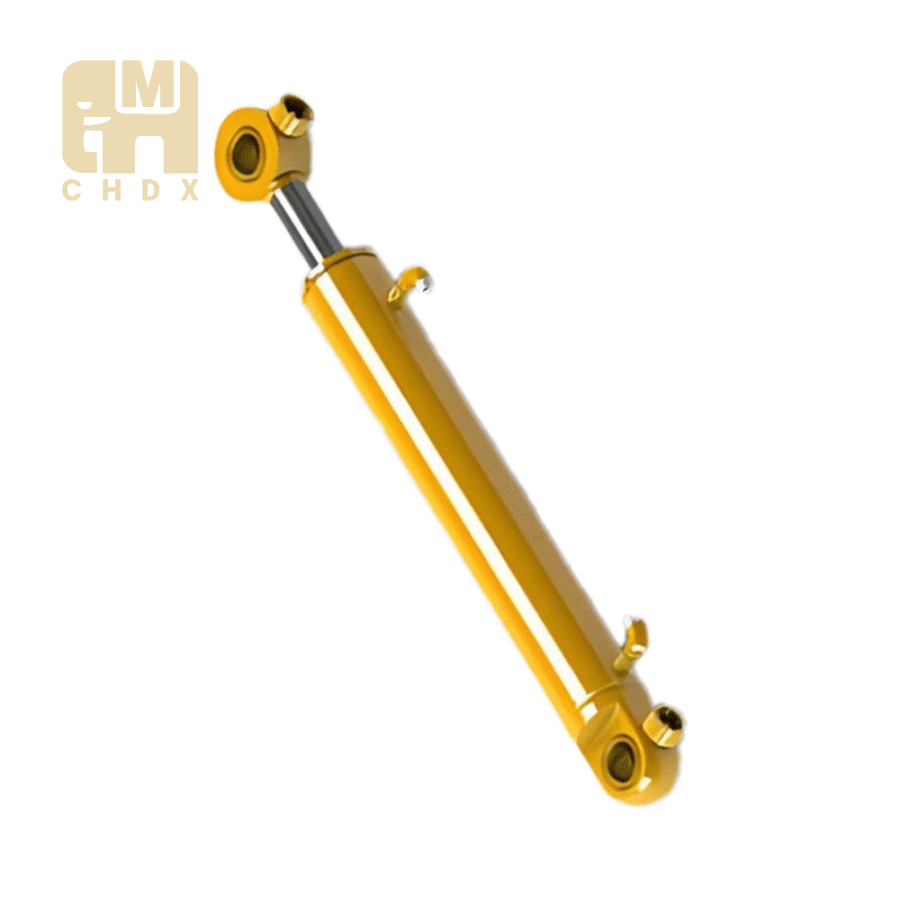 Customised Hard Chrome Plated Steel Double Acting Piston Rod Hydraulic Cylinder with 1 Year Warranty
