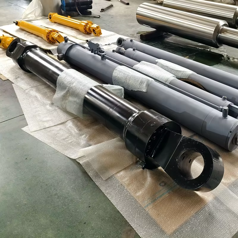 Origin Certificate Custom High Accuracy Cold Rolling AGC Automatic Gauge Control Ultra Precision Flange Mount Hydraulic Cylinder
