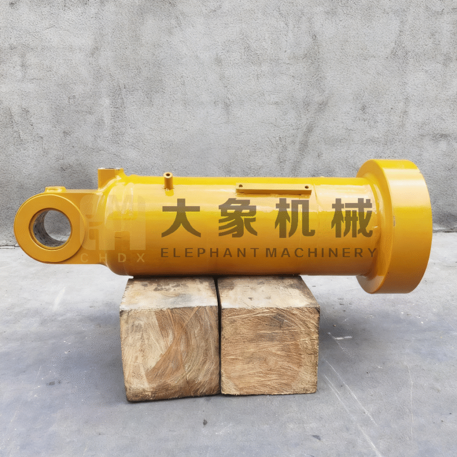 Big Excavator Oil Cylinder Mining Application Heavy Duty Single Acting Eye Type 374 Series 5644886 Excavator Boom Oil Cylinder