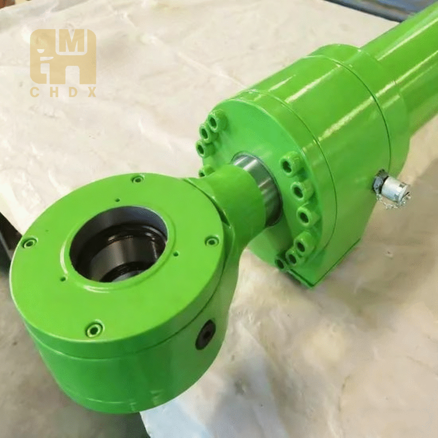 Heavy Duty Steering Cylinder Double Acting Customized Oil Pressure Cylinder Shipbuilding Premium Materials Hydraulic Cylinder