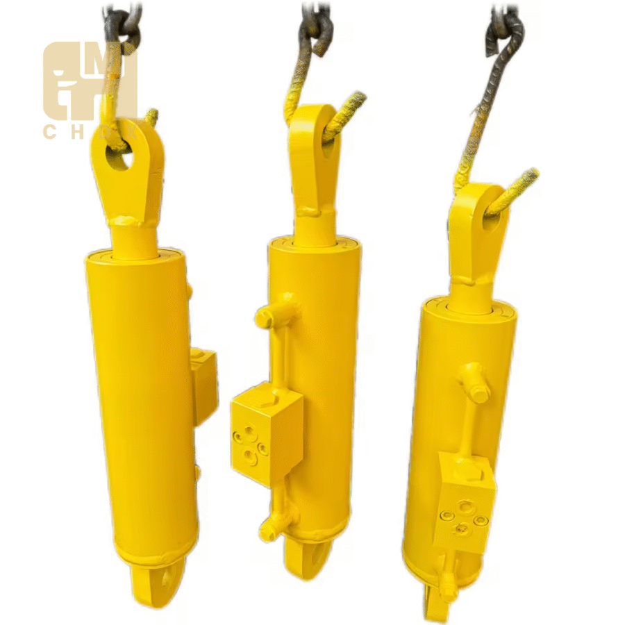 Durable Reel Lift Cylinder Double Acting Customized Oil Pressure Cylinder Stage Lift Low Maintenance Hydraulic Cylinder