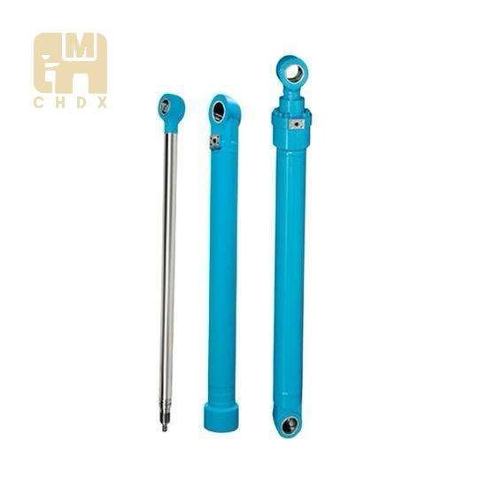 Customised Double Acting Hydraulic Oil Cylinder with 1270mm Stroke Hollow Plunger Design Hard Chrome Plated Piston Rod