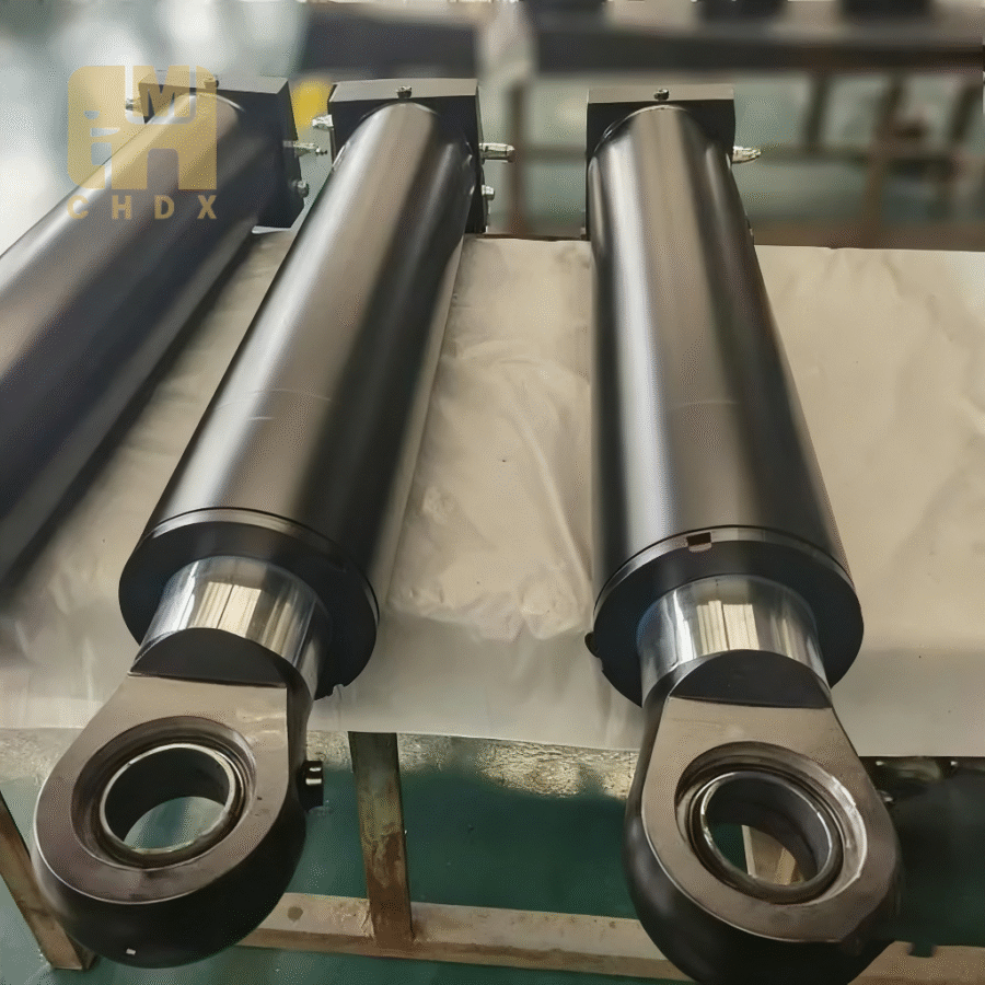 Precision Waste Compaction Double Acting Customized Oil Pressure Cylinder Pressing Machine Fast Responding Hydraulic Cylinder