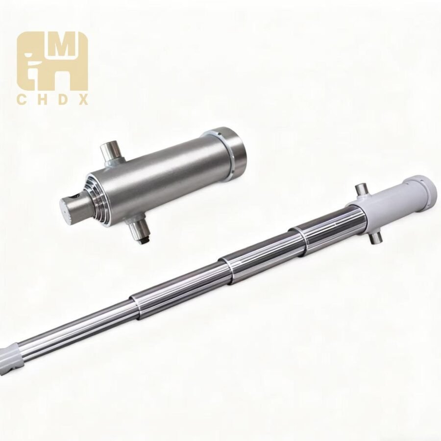 Customised High Quality Double Acting Hydraulic Piston Cylinder Hard Chrome Plated Garbage Compactor Hydraulic Cylinder