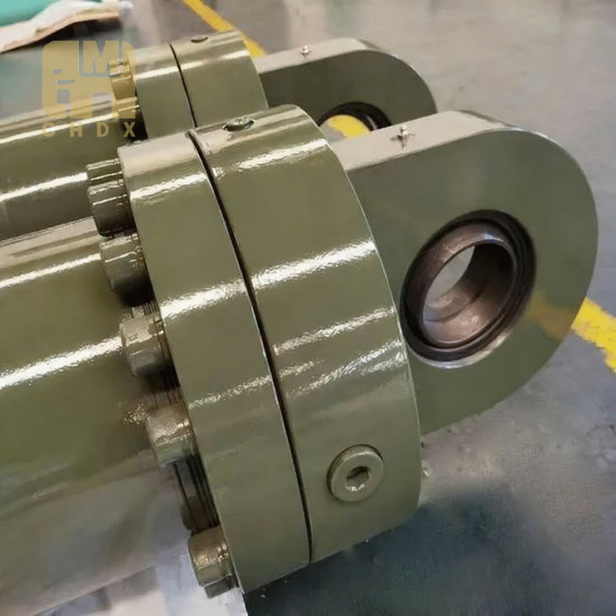 ISO-Certified Stacker Hitch Lift Cylinder Customized Oil Pressure Cylinder Steering Cylinder Leak Proof Hydraulic Cylinder