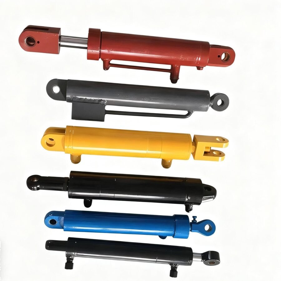 Double Flange Packing Machine Hydraulic Cylinder Double Acting Industrial Hydraulic Cylinder