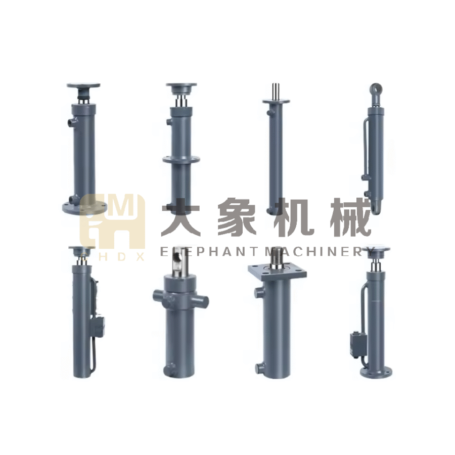 Reinforced Tube Flange Hydraulic Station Connected Clamp Arm System Forestry Log Loader Industrial Hydraulic Cylinder