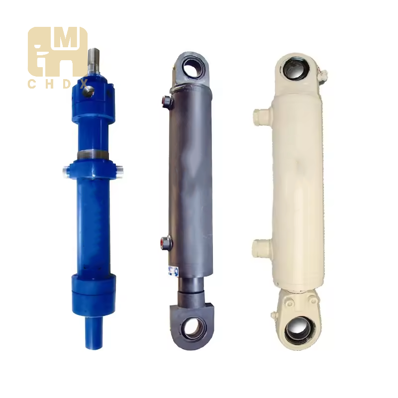 High Performance Nickel Plated Tailgate Cylinder Customized Oil Pressure Cylinder Fork Lift Fast Responding Hydraulic Cylinder