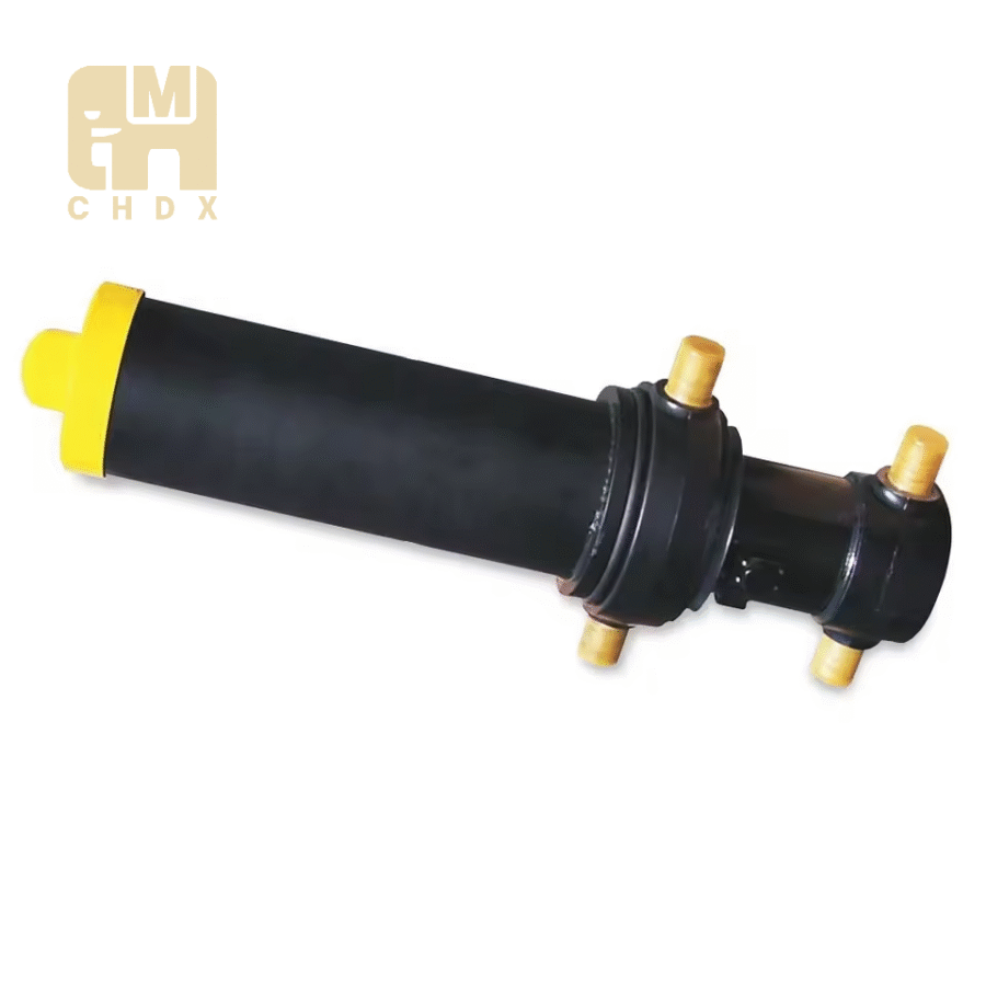 High Efficiency Nickel Plated Double Acting Customized Oil Pressure Cylinder Compaction Long Lasting Hydraulic Cylinder