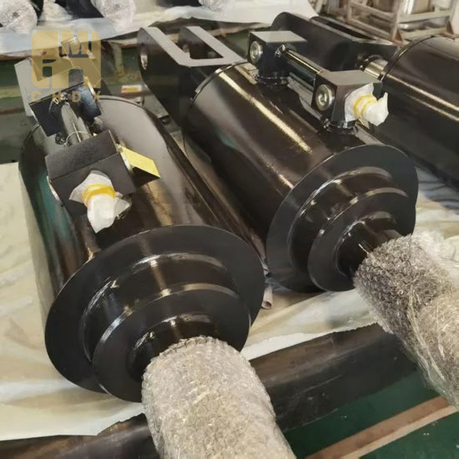 Heavy Duty Pressing Machine Multistage Telescopic Customized Oil Pressure Cylinder Forklift Low Maintenance Hydraulic Cylinder