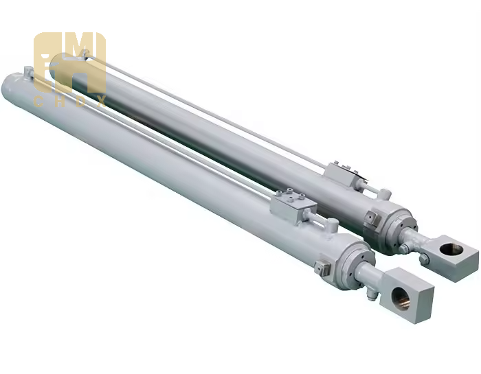 Hardened Tube Chrome Rod Compact Structure Designed Steering Control Loader Industrial Mining Equipment Hydraulic Cylinder