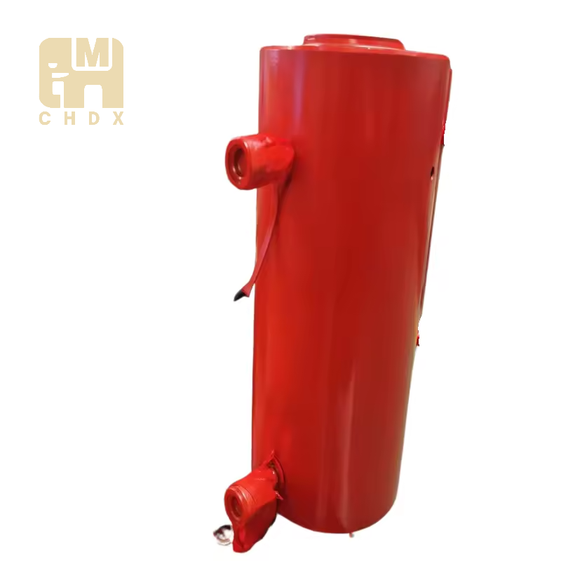 High Load Capacity Threshing Adjustment Double Acting Customized Oil Pressure Cylinder Luffing Long Lasting Hydraulic Cylinder