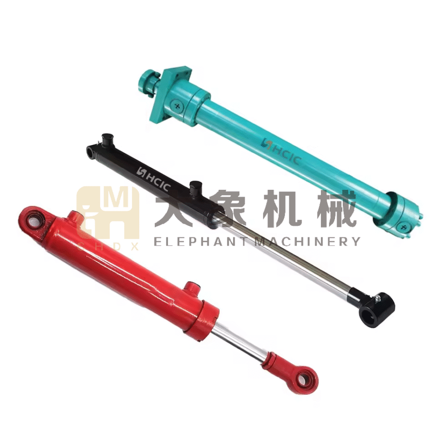 Full Set Chrome Rod 100mm Bore High Precision Seal Vehicle Service Equipment Garage Car Lift Hydraulic Cylinder
