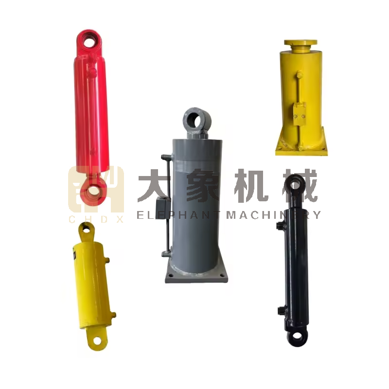 Robust Cutterbar Lift Stamping Press Customized Oil Pressure Cylinder Steering Cylinder Low Maintenance Hydraulic Cylinder