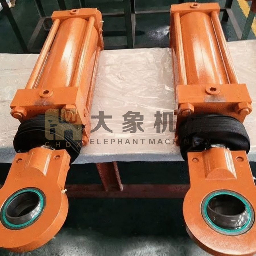 Extreme Pressure Seal Rail Switch Shifting Machine Turnout Motion Guide Piston Assembly Rail Control Hydraulic Cylinder