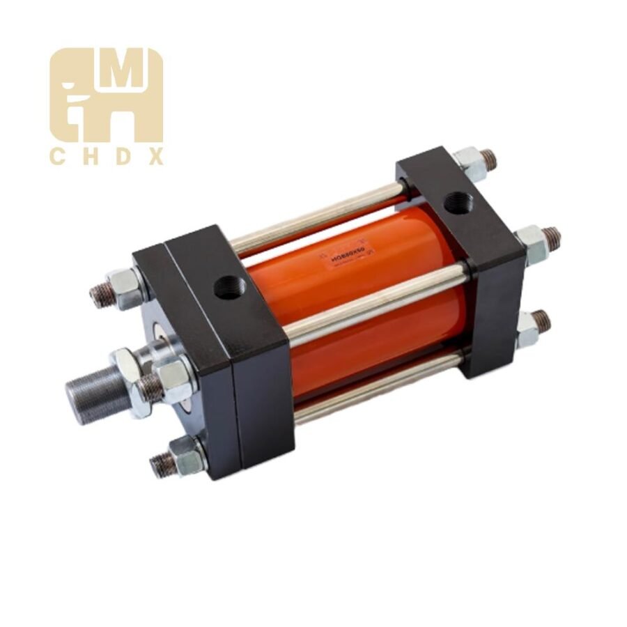 Precision Billet Shear Blade Position Control High Pressure Bore220 Rod150 Stroke650 Wear Resistant Eye Mount Hydraulic Cylinder