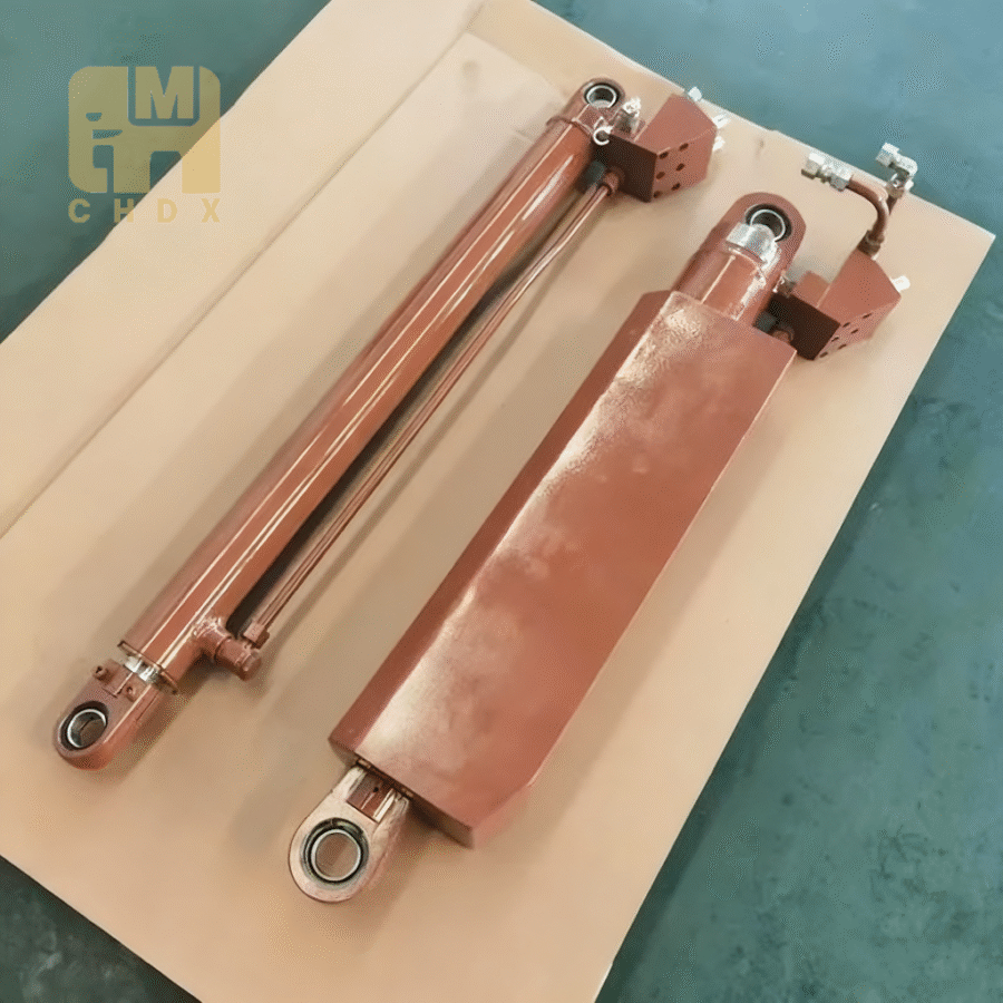 Smooth Operating Binder Press Cylinder Customized Oil Pressure Cylinder Stacker Low Friction Hydraulic Cylinder