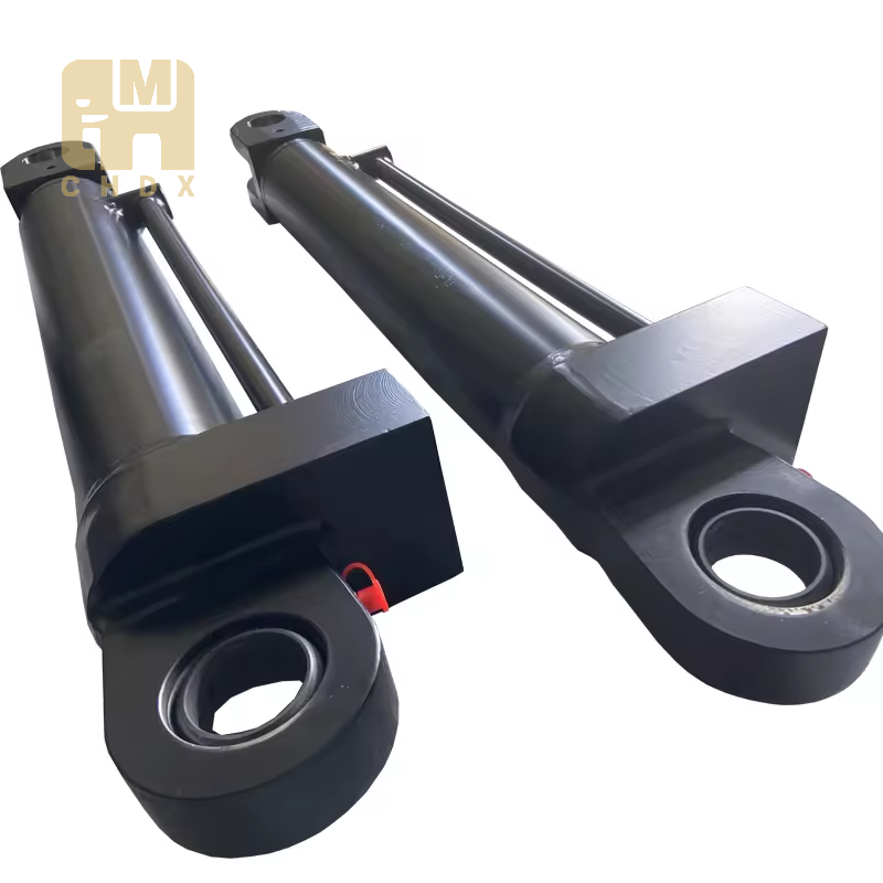 Heavy Duty BOF Converter Vessel Tilt Angle Control Bore320 Rod220 Stroke950 Reinforced Flange Mount Hydraulic Cylinder