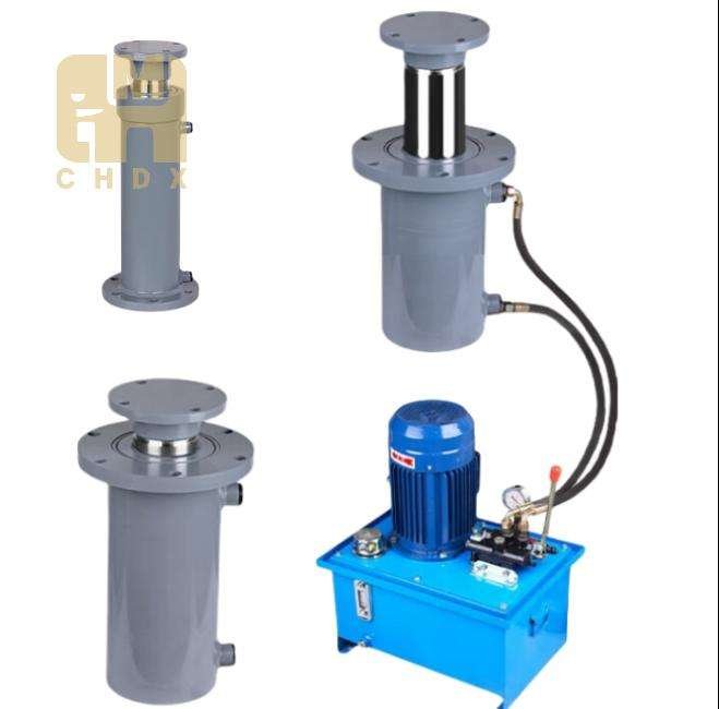 Reinforced Barrel 210mm Bore Long Stroke Main Frame Adjustment System Ore Crusher Mining Plant Hydraulic Cylinder