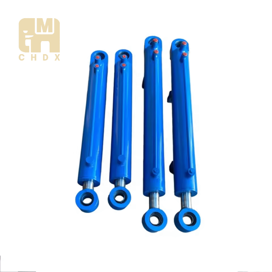 Durable High Strength Alloy Steel Double Acting Customized Oil Pressure Cylinder Bulldozing Fast Responding Hydraulic Cylinder