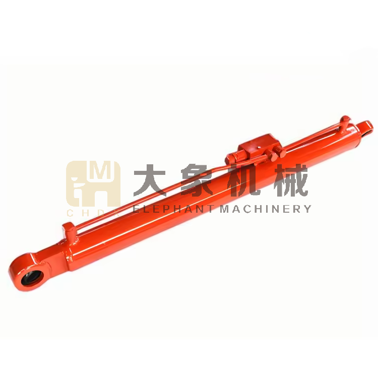 Chrome Rod Hardened Tube Hydraulic Station Connected Angle Adjustment Mechanism Combine Harvester Header Hydraulic Cylinder