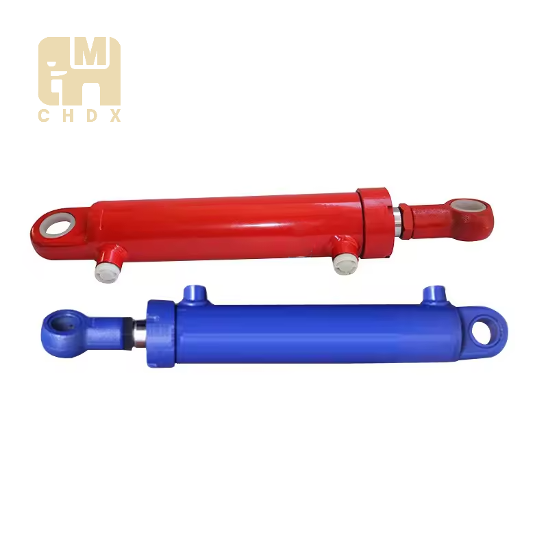 Factory Wholesale Packaging Double Acting Customized Oil Pressure Cylinder Road Roller Reinforced Design Hydraulic Cylinder