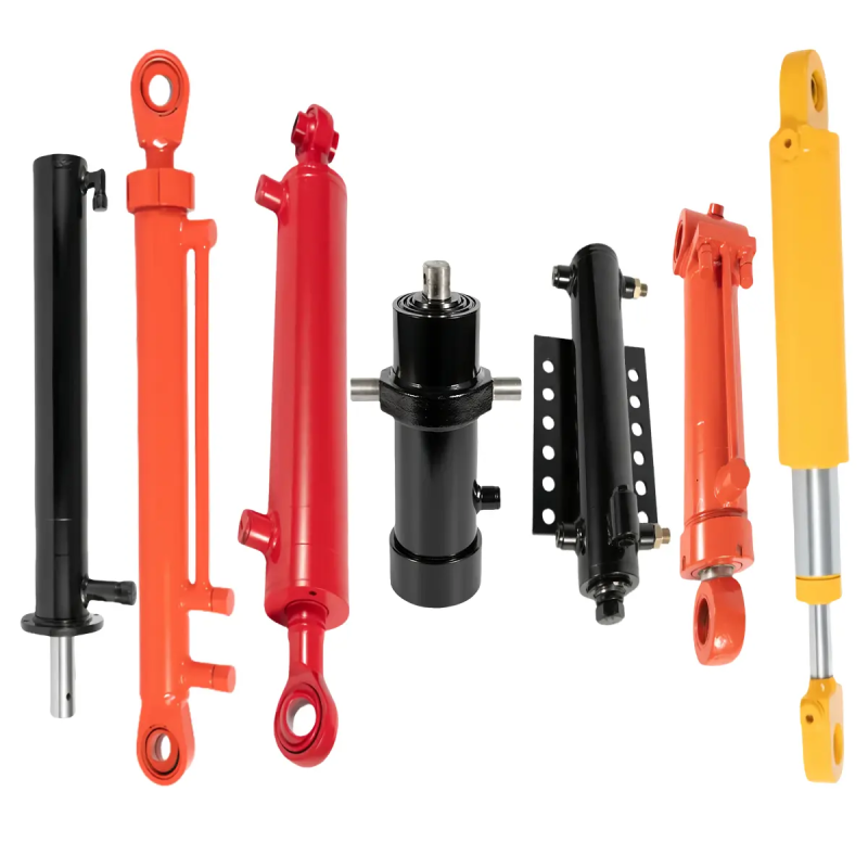 Customized 25MPa Hydraulic Oil Cylinder Steel Piston Double/Single Acting Crane l Hydraulic Cylinder