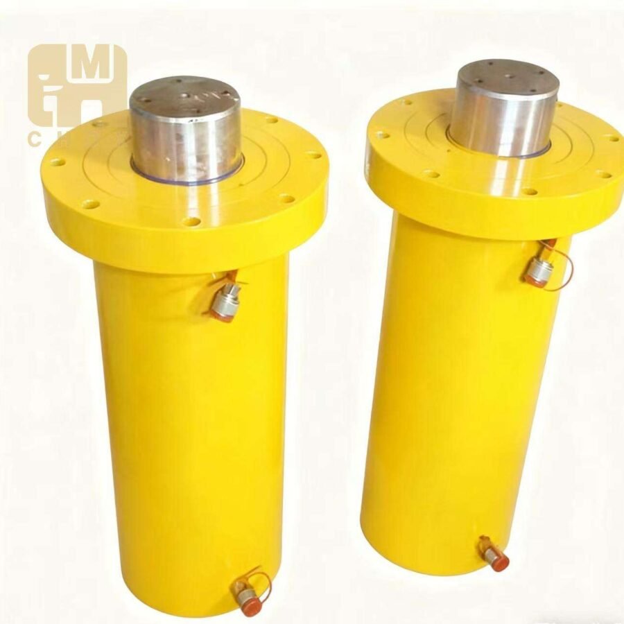 Customized Heavy-duty Press Steel Hydraulic Cylinders 30-100Ton 22MPa Pressure 1 Year Warranty
