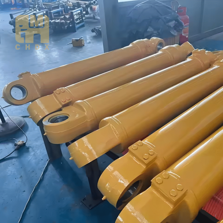 High Force Boom Cylinder Double Acting Customized Oil Pressure Cylinder Dump Truck General Accessories Hydraulic Cylinder