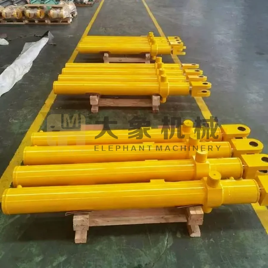 CE Approved Rail Grinding Machine Rail Polish Module Heavy Thrust Piston Assembly Long Endurance Precision Hydraulic Cylinder