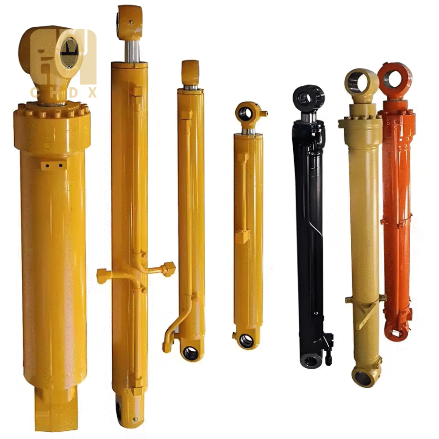 Top Quality Digging Mining Excavator Customized Oil Pressure Cylinder Bucket Cylinder Low Friction Hydraulic Cylinder