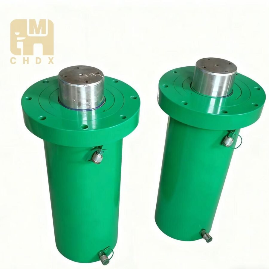 Manufacturer's Price 50-ton Load-bearing Heavy-duty Large Diameter Engine Pump Press Hydraulic Cylinder