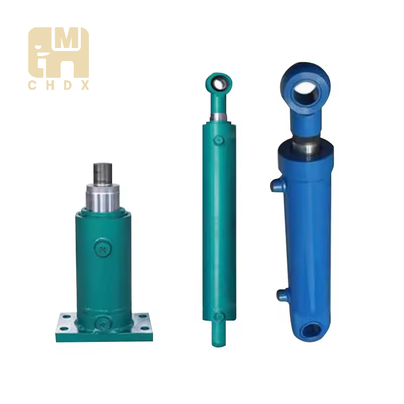 Top Quality Lift Cylinder Digging Customized Oil Pressure Cylinder Concrete Mixer Truck Energy Saving Hydraulic Cylinder