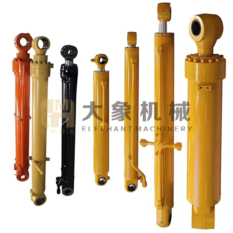 Nonstandard Heavy Duty Rescue Vehicle Steering Rotary Hydraulic Arm Lift Control Piston Rod Seal Kit Valve Hydraulic Cylinder