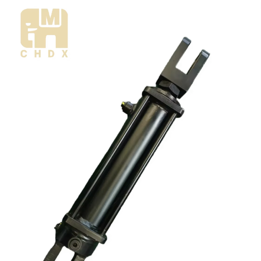 Chemical Plant Double Acting Double Rod Type Corrosion Proof Valve Chemical Resistant Seal Leakage Prevention Hydraulic Cylinder