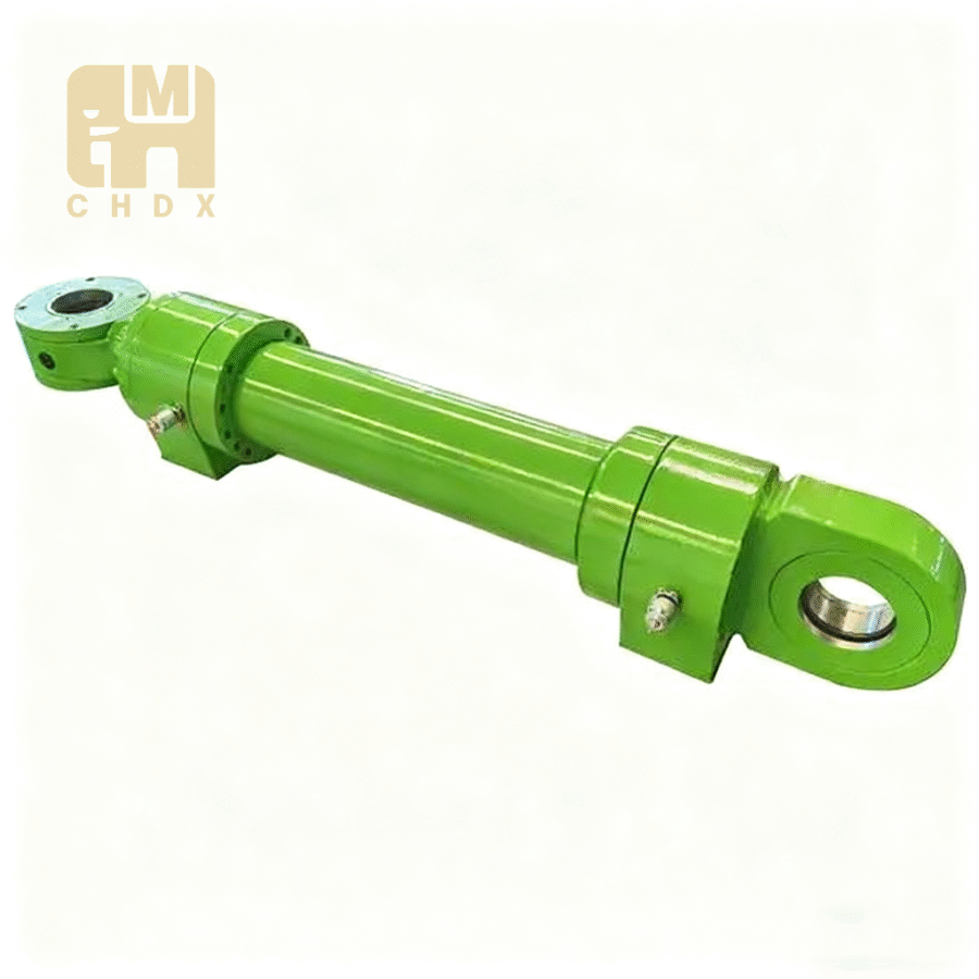 Hard Wearing Hatch Cover Double Acting Customized Oil Pressure Cylinder Automated Long Service Life Hydraulic Cylinder