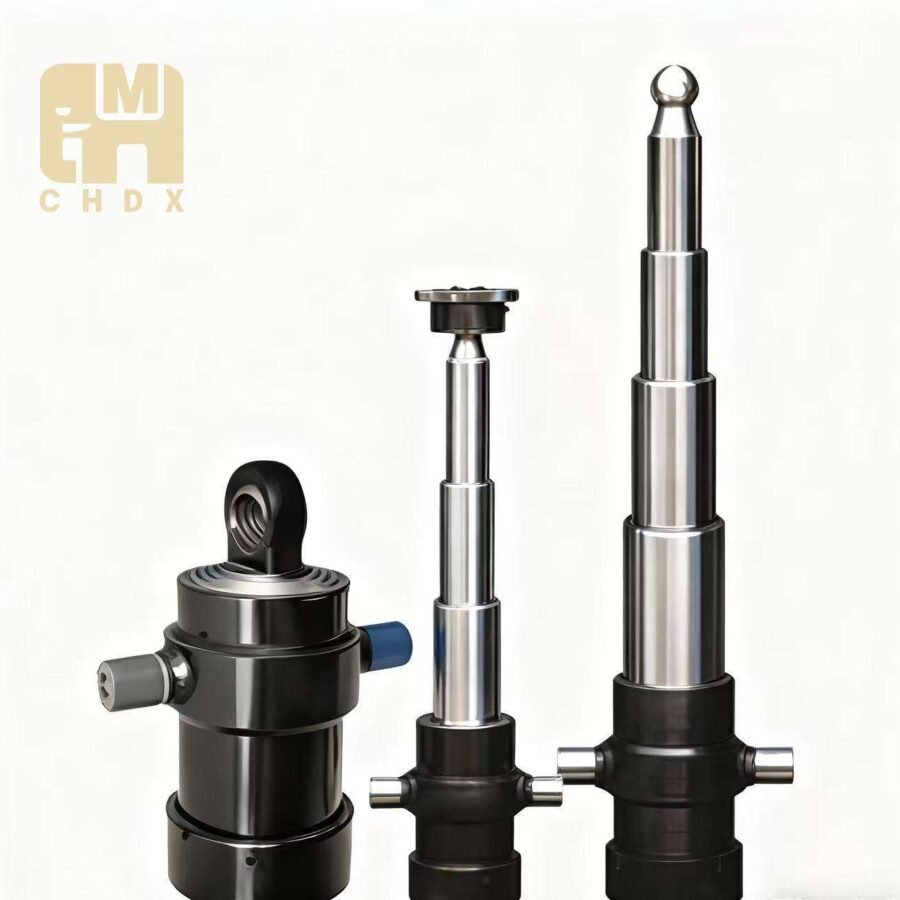 High Force Hydraulic Unit Double Acting Customized Oil Pressure Cylinder Seed Metering Fast Responding Hydraulic Cylinder