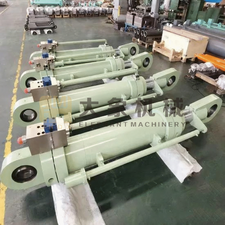 EU Market Large Cylinder Street Washing Truck Hydraulic Power Valve Pump Motor Piston Rod Seal Kit Assembly Hydraulic Cylinder