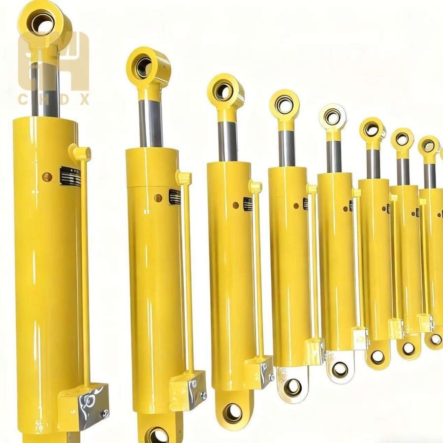 Customised Heavy Duty Commercial Semi Dump Truck Tractor Trailer Hydraulic Cylinder