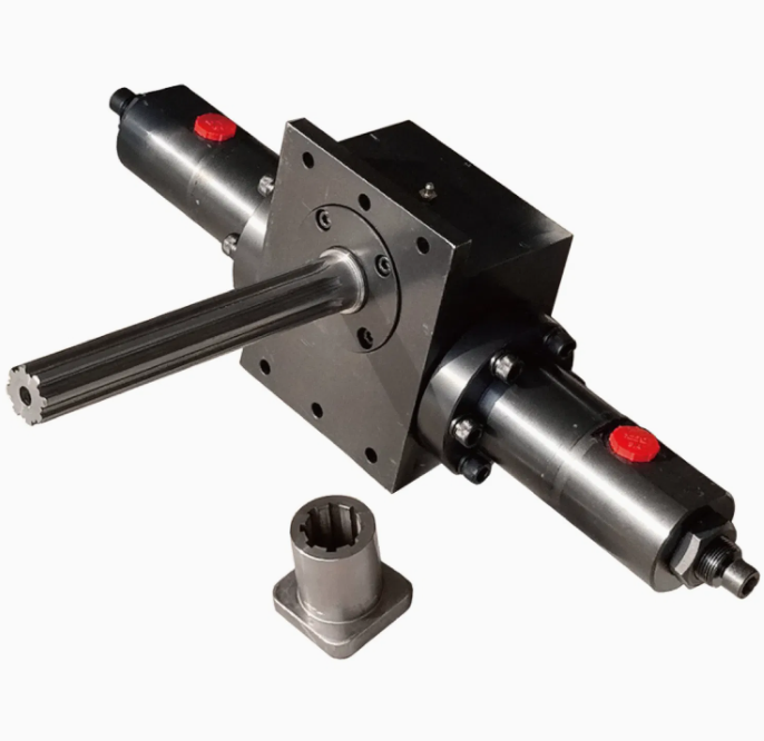 Customizable Double Acting Torque1870 Rack Pinion Swing Mining Steel Making Hydraulic Cylinder