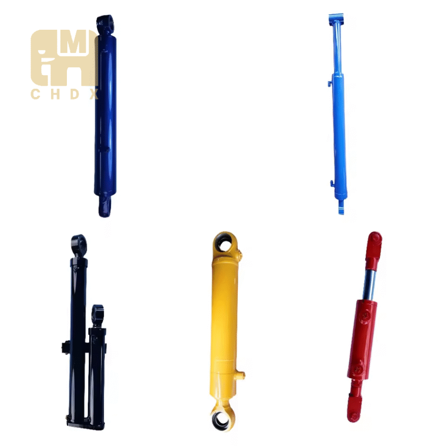Low Friction Rudder Cylinder Seed Metering Customized Oil Pressure Cylinder Binder Fast Responding Hydraulic Cylinder