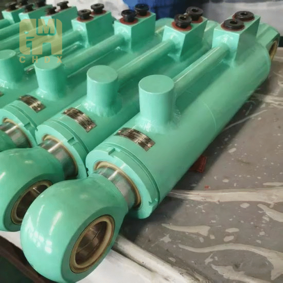 Machined Components Packaging Double Acting Customized Oil Pressure Cylinder Tilt Cylinder Leak Proof Hydraulic Cylinder