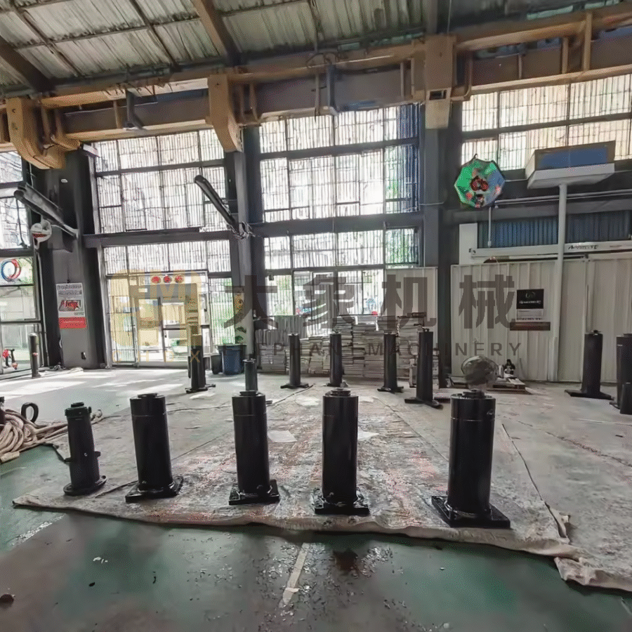 Customization Hardened Tube Chrome Rod Hydraulic Valve Control Grapple Arm System Forestry Skidder Hydraulic Cylinder